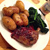  Roasted Duck legs and new potatoes with redcurrant wine sauce, paired with Cantillion Kriek Lambic